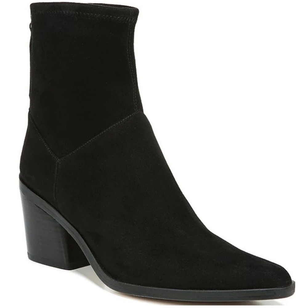 27 Edit Berkley2 Black Suede Boots - Picture 3 of 8